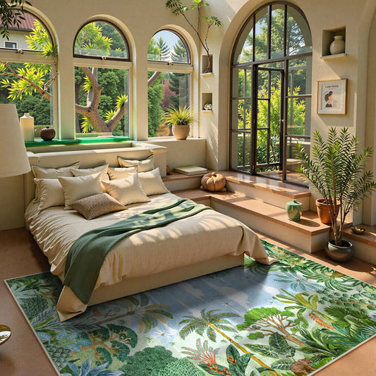 Tied Together: How to Style Your RestNook Rug with Curtains & Pillows for a Cozy, Pulled-Together Look