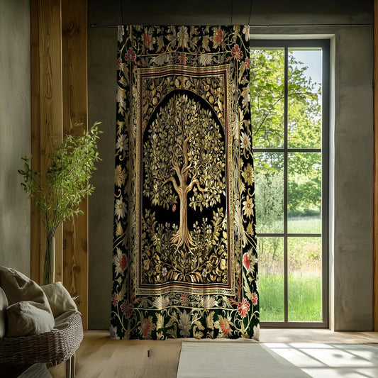 Tree of Life Fairytale Inspired Blackout Curtains