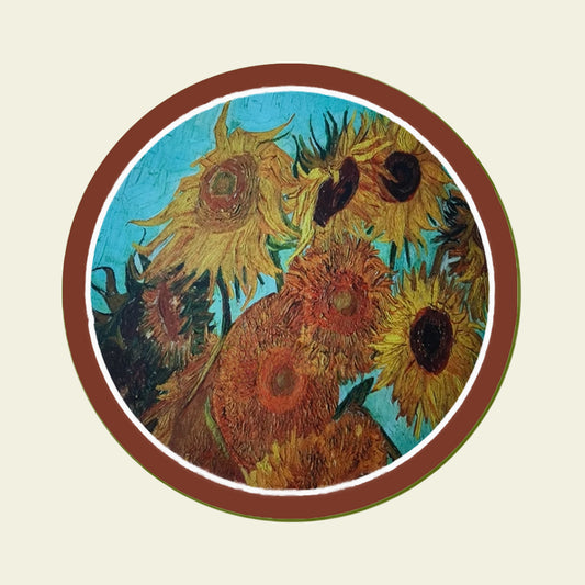 Oil Painting Sunflower Rug