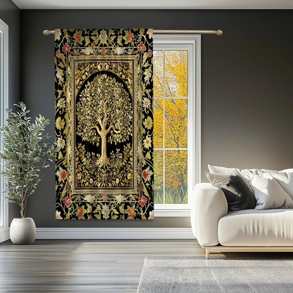 Tree of Life Fairytale Inspired Blackout Curtains